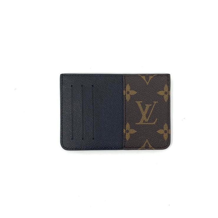 LOUIS VUITTON Monogram Macassar Neo Porte-Cartes Card Holder