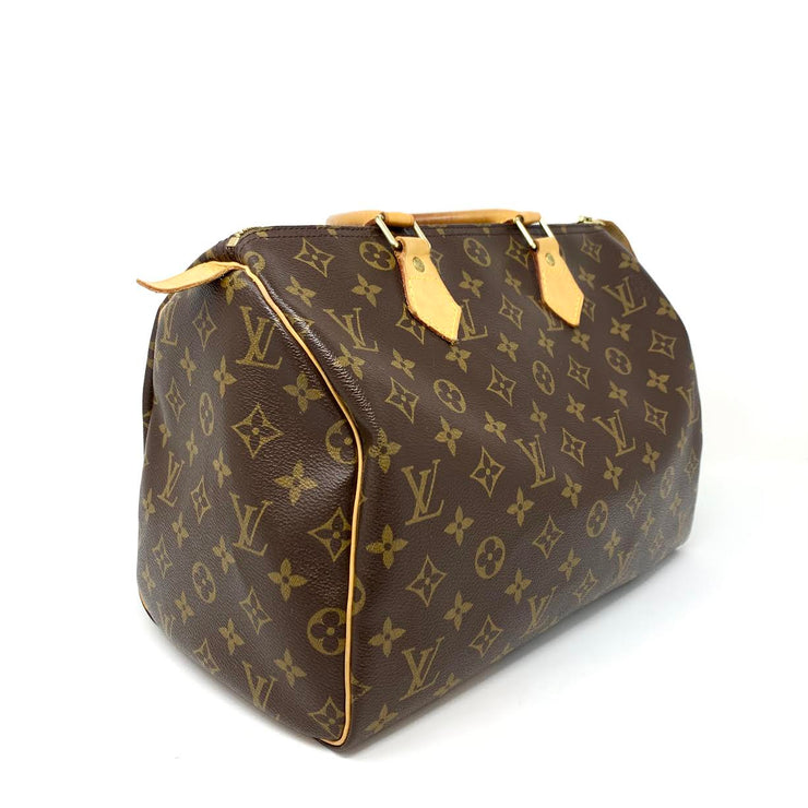 Louis Vuitton Monogram Speedy 30 Designer Consignment From Runway With Love