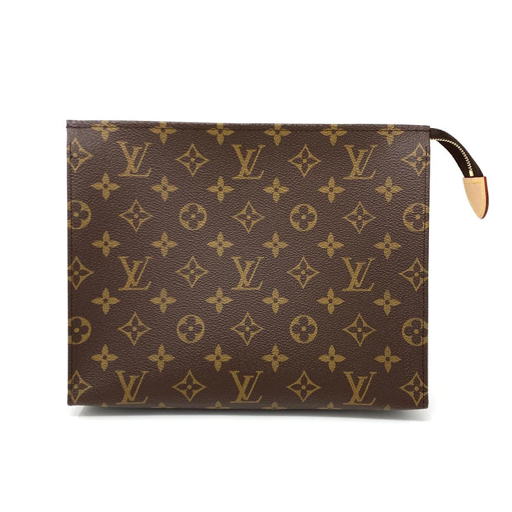 Louis Vuitton Monogram Toiletry Pouch 26 Designer Consignment From Runway With Love