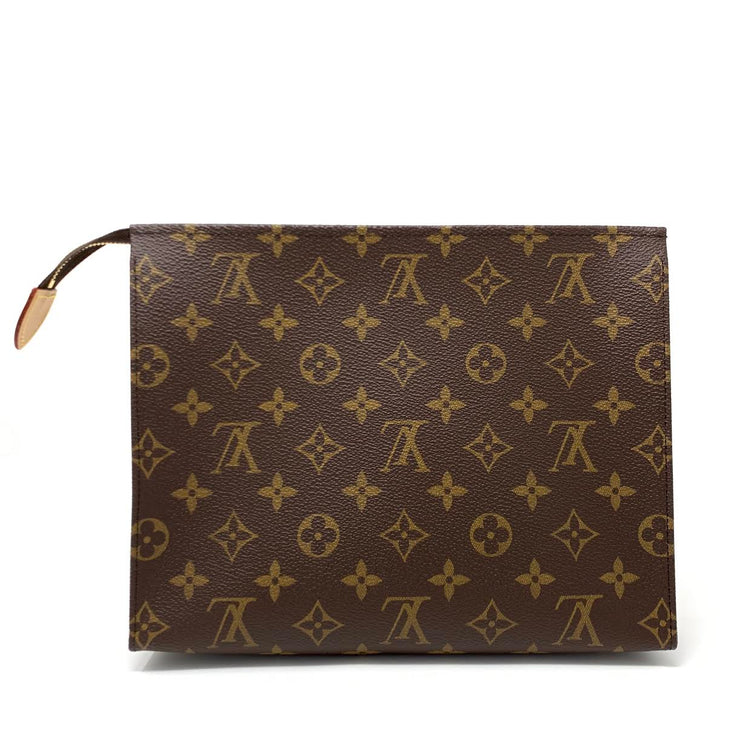 Louis Vuitton Monogram Toiletry Pouch 26 Designer Consignment From Runway With Love