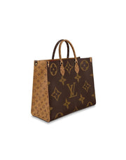 Louis Vuitton Reverse Monogram Giant Onthego Designer Consignment From Runway With Love