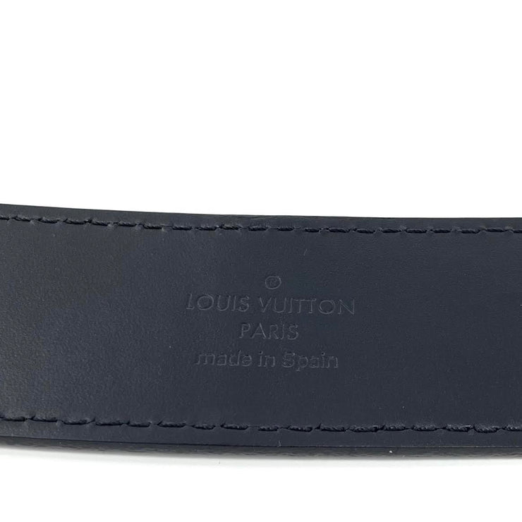 Louis Vuitton Initiales Belt Taiga Ardoise in Taiga Leather with