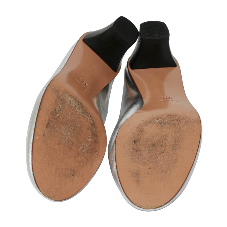 Martiniano Silver Heels - Size 39.5