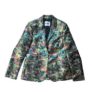 MSGM Metallic Structured Blazer w/ Tags - Size 44
