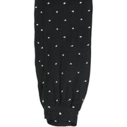 Maje Black Long Sleeve Top white stars