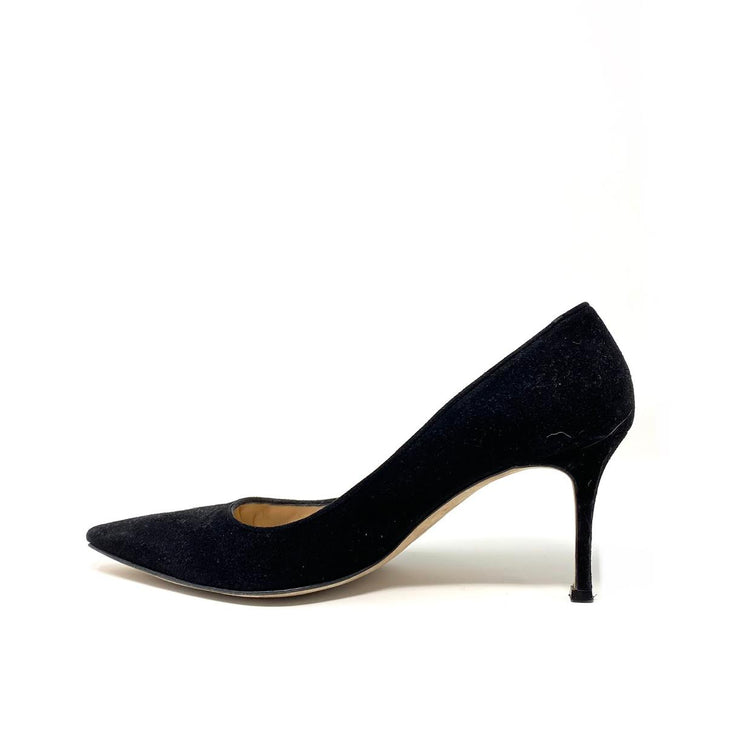 Manolo Blahnik BB Suede Pumps - Size 40