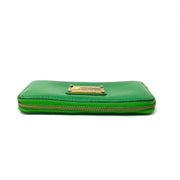 Marc by Marc Jacobs Leather Continental Wallet Green Consignment Shop From Runway With Love