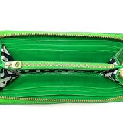 Marc by Marc Jacobs Leather Continental Wallet Green Consignment Shop From Runway With Love