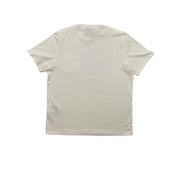 men's white Prada T-Shirt logo pocket consignment shop from runway with love