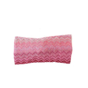 Missoni Chevron Zig Zag Patterned Knit Headband Pink Consignment Shop From Runway With Love