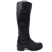 Miu Miu Leather Knee-High Boots - Size 36.5