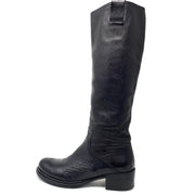 Miu Miu Leather Knee-High Boots - Size 36.5
