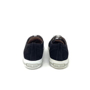 Miu Miu Black Suede Low-Top Sneakers Designer Consignment From Runway With Love