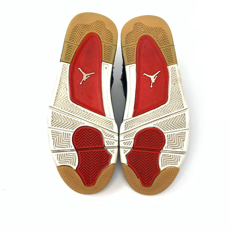 Jordan 4 Retro Levi's NRG 'Denim' Sneakers Consignment Shop From Runway With Love