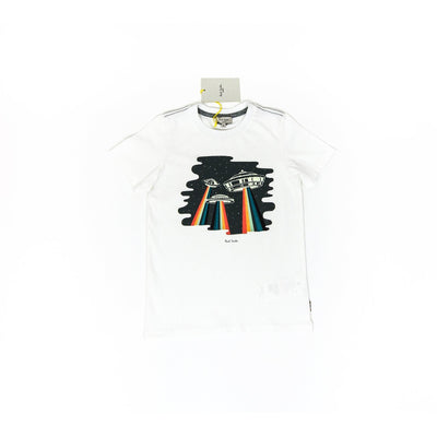 Paul Smith White Glow in the Dark UFO T-shirt