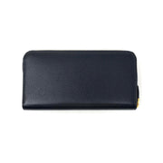 Prada Continental Wallet Black Leather Gold Consignment Shop From Runway With Love