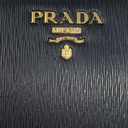 Prada Continental Wallet Vitello Move Red Black Consignment Shop From Runway With Love