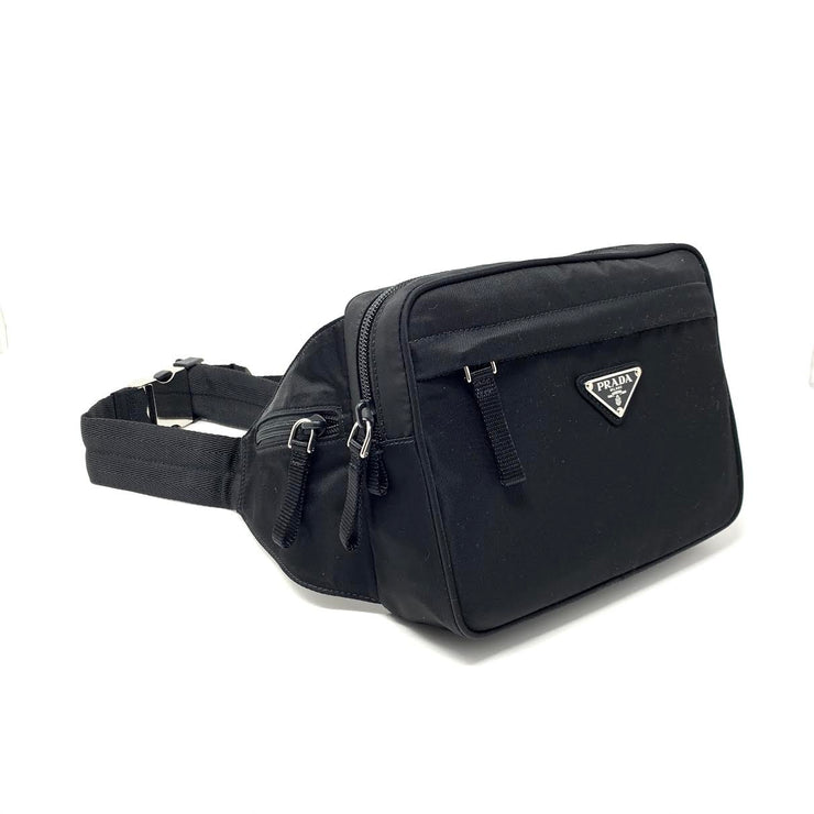 Prada Tessuto Montagna Belt Waist Bag Bumbag Consignment Shop From Runway With Love