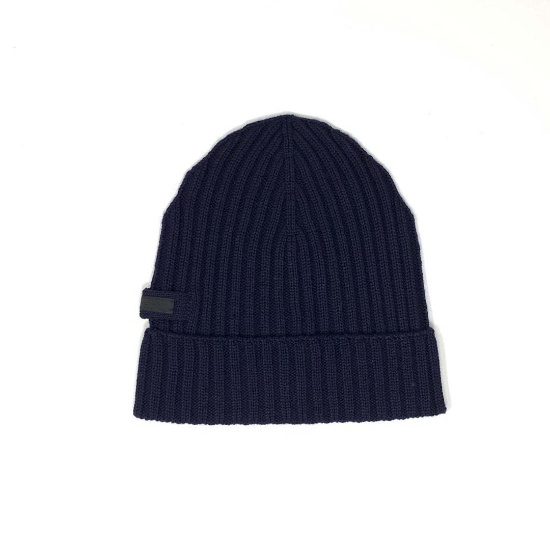 Prada-Navy-Blue-Wool-Hat-