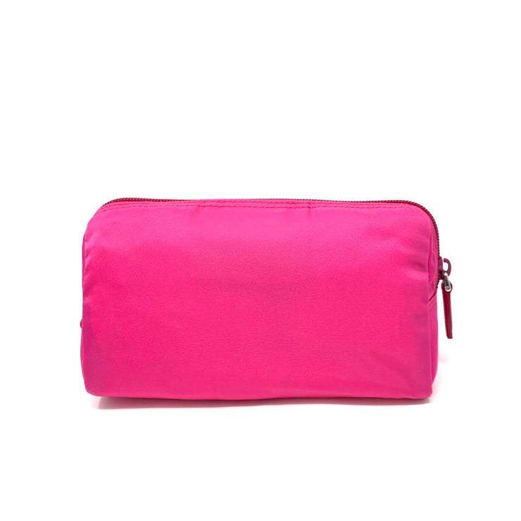Prada Accessory Pouch Nylon Pink Auction