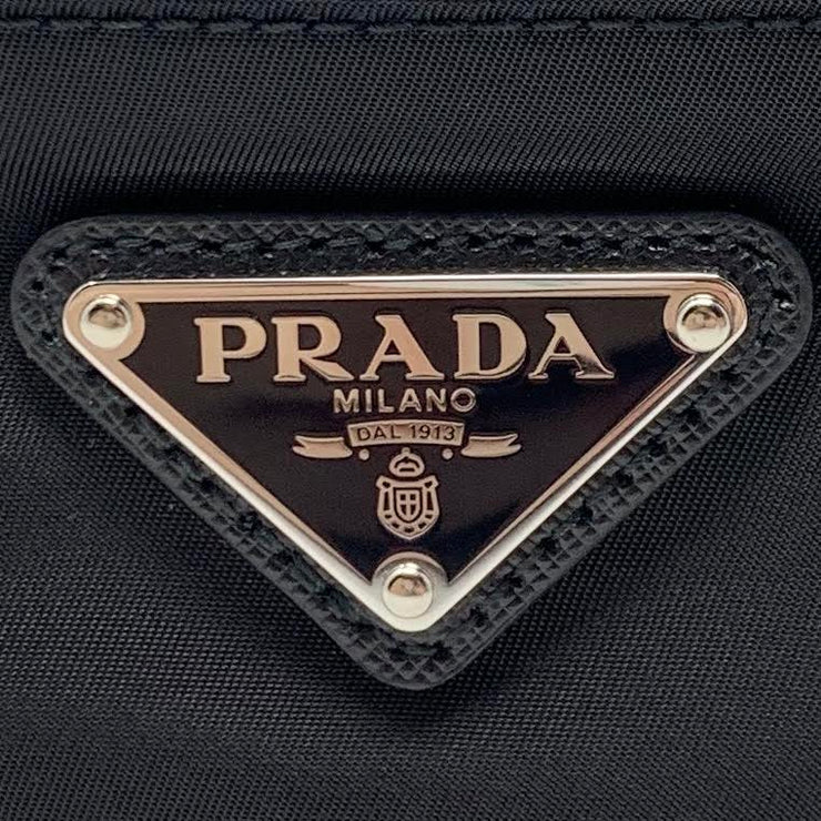 Prada Nylon Toiletry Bag Black Saffiano Consignment Shop From Runway With Love