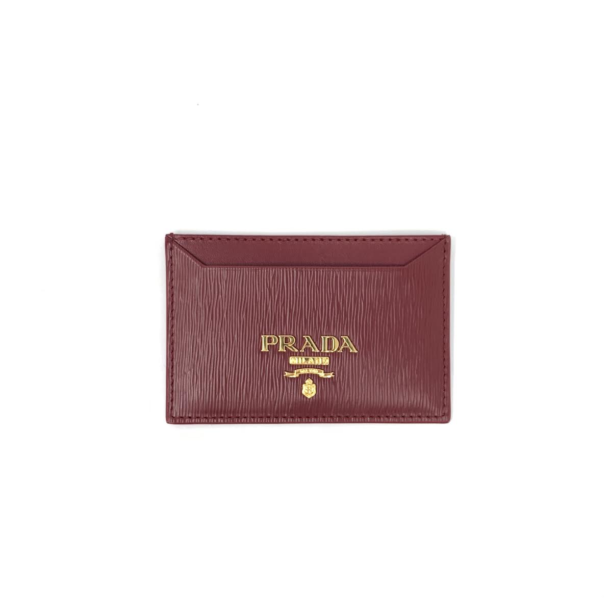 Red prada card holder discount