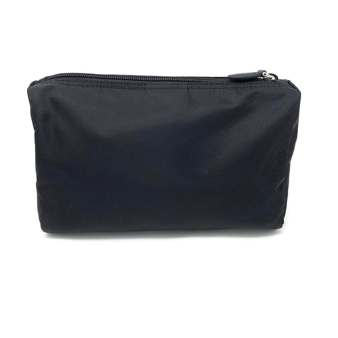 Prada Nylon Cosmetic Case In Black w/ Tags