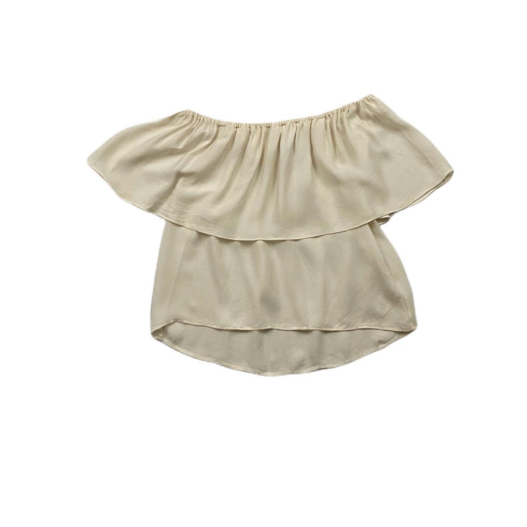 Rebecca Minkoff Off-The-Shoulder Crop Top - Size S