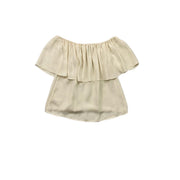 Rebecca Minkoff Off-The-Shoulder Crop Top - Size S