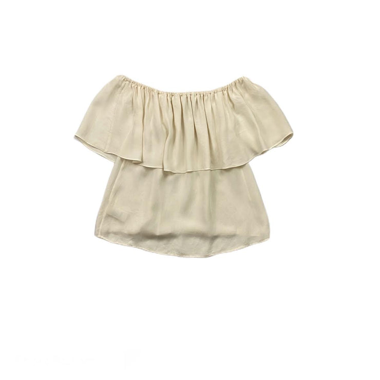 Rebecca Minkoff Off-The-Shoulder Crop Top - Size S