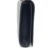 Saint Laurent Belle de Jour Clutch Black Leather Luxury Consignment Shop From Runway with Love
