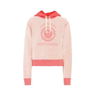 Saint Laurent University Graphic Print Hooded Sweatshirt Consignment Shop From Runway With Love