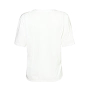 Saint Laurent White No Smoking Crew Neck T-Shirt Red Lips Consignment Shop From Runway With Love
