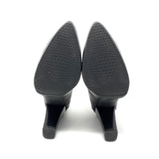Stuart Weitzman Black Leather Ankle Boots Designer Consignment From Runway With Love