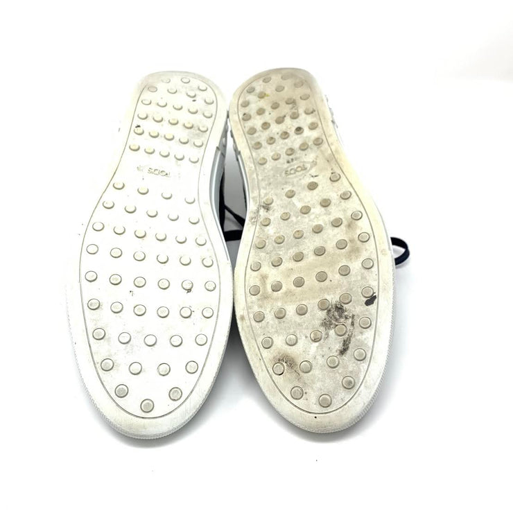 Tod's Denim Sneakers Designer Consignment From Runway With Love