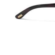 Tom Ford Elliot Square Sunglasses TF335 Dark Havana Designer Consignment From Runway With Love