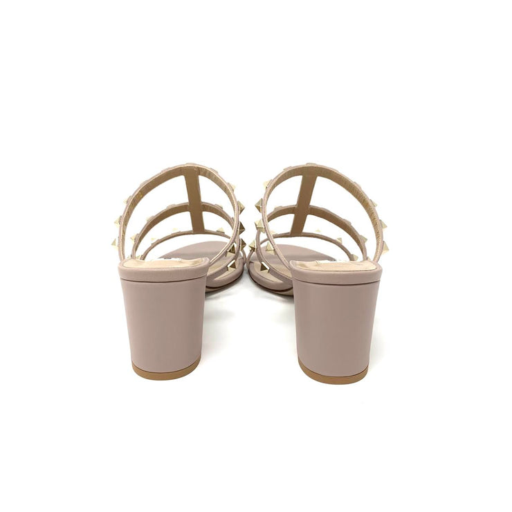 Rockstud caged 6mm best sale slide sandals