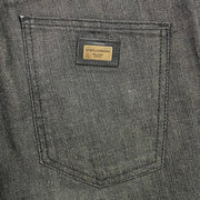 Dolce & Gabbana Black Straight Leg Jeans - Size 48