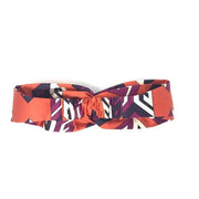 Gucci GG Wallpaper Silk Duchesse Headband in orange 