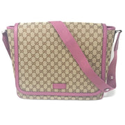 Gucci Diaper Bag in pink mother changing pad