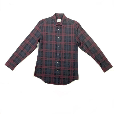 Paul Smith Plaid Button Down Shirt Consignment Shop From Runway With Love